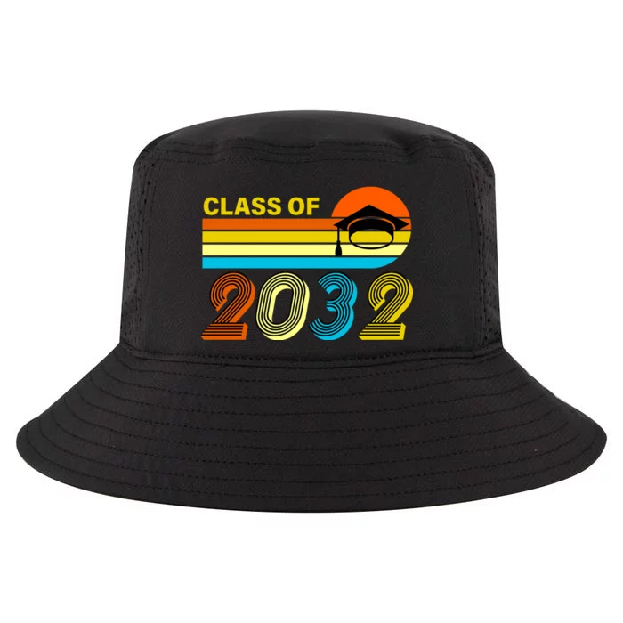 Retro Class of 2032 Future Graduate Cool Comfort Performance Bucket Hat