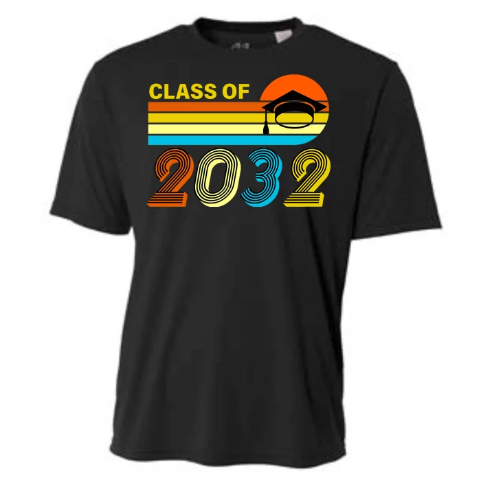 Retro Class of 2032 Future Graduate Cooling Performance Crew T-Shirt