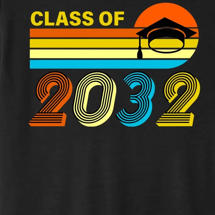 Retro Class of 2032 Future Graduate ChromaSoft Performance T-Shirt