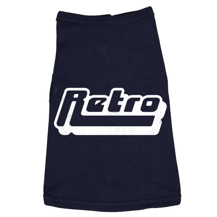 Retro Classic Style Logo Doggie Tank