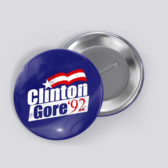 Retro Clinton Gore 1992 Election Button