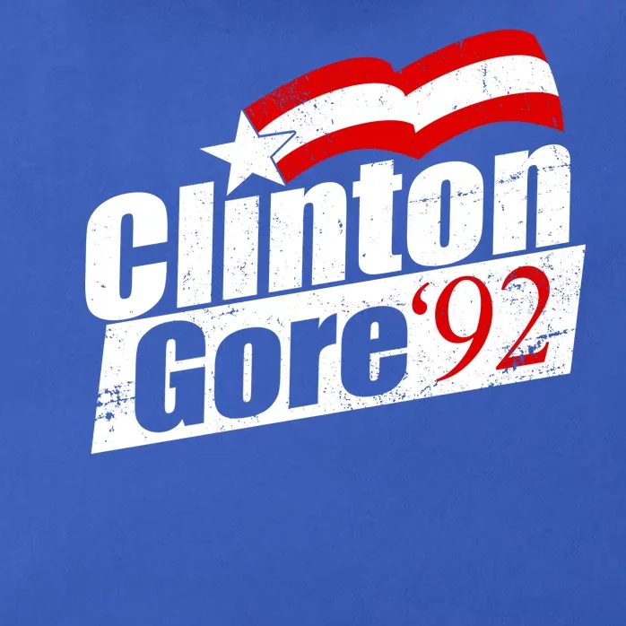 Retro Clinton Gore 1992 Election Zip Tote Bag