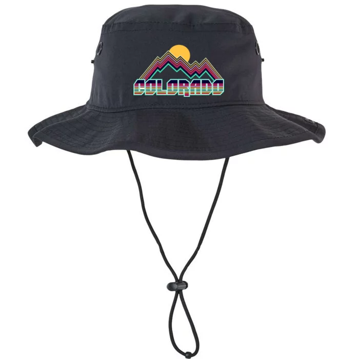 Retro Colorado Mountain Logo Legacy Cool Fit Booney Bucket Hat