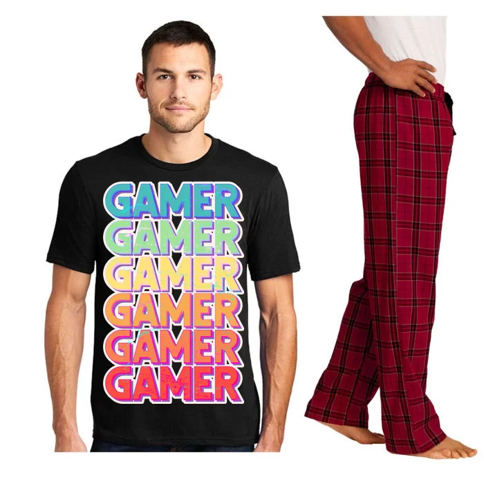 Retro Colorful Gamer Pajama Set