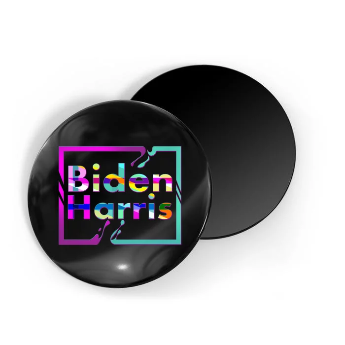 Retro Colors Biden Harris Magnet