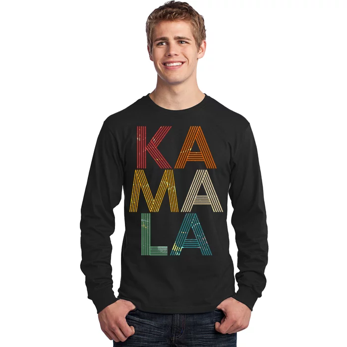 Retro Colors Kamala Long Sleeve Shirt