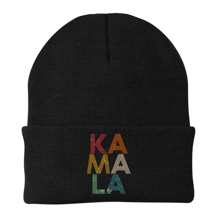 Retro Colors Kamala Knit Cap Winter Beanie