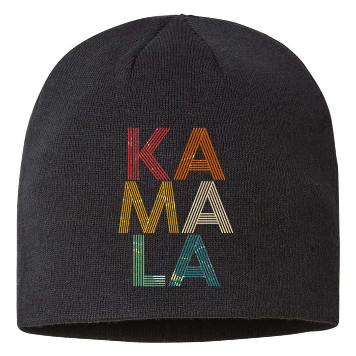 Retro Colors Kamala 8 1/2in Sustainable Knit Beanie