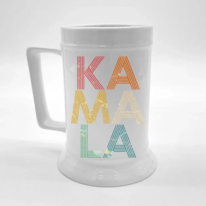 Retro Colors Kamala Front & Back Beer Stein