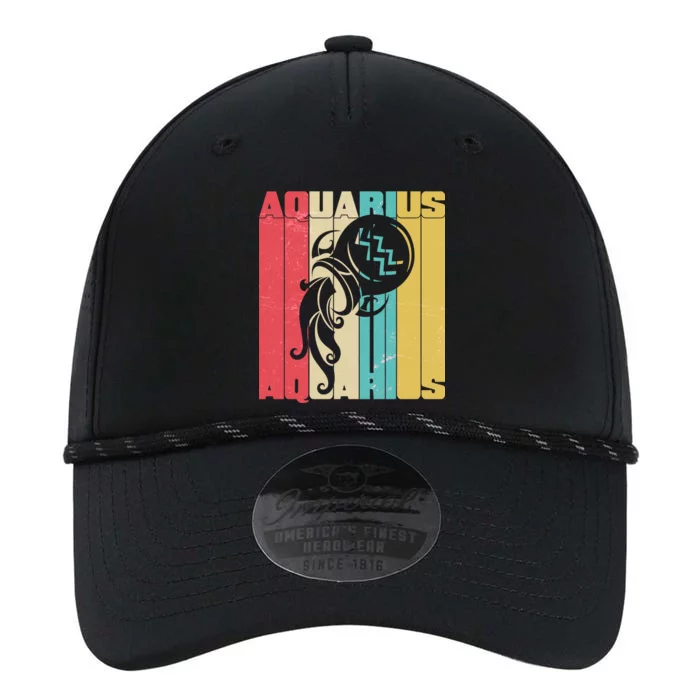 Retro Colors Zodiac Aquarius Performance The Dyno Cap