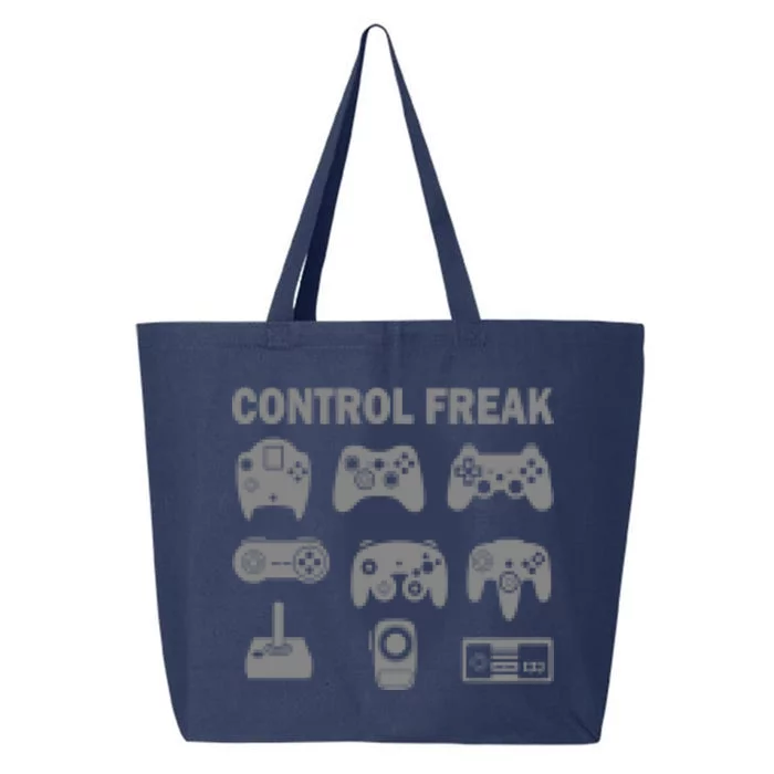 Retro Control Freak 8 Bit Gamer 25L Jumbo Tote