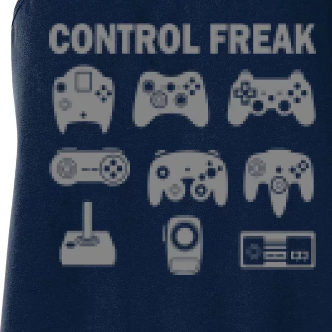 Retro Control Freak 8 Bit Gamer Women's Racerback Tank