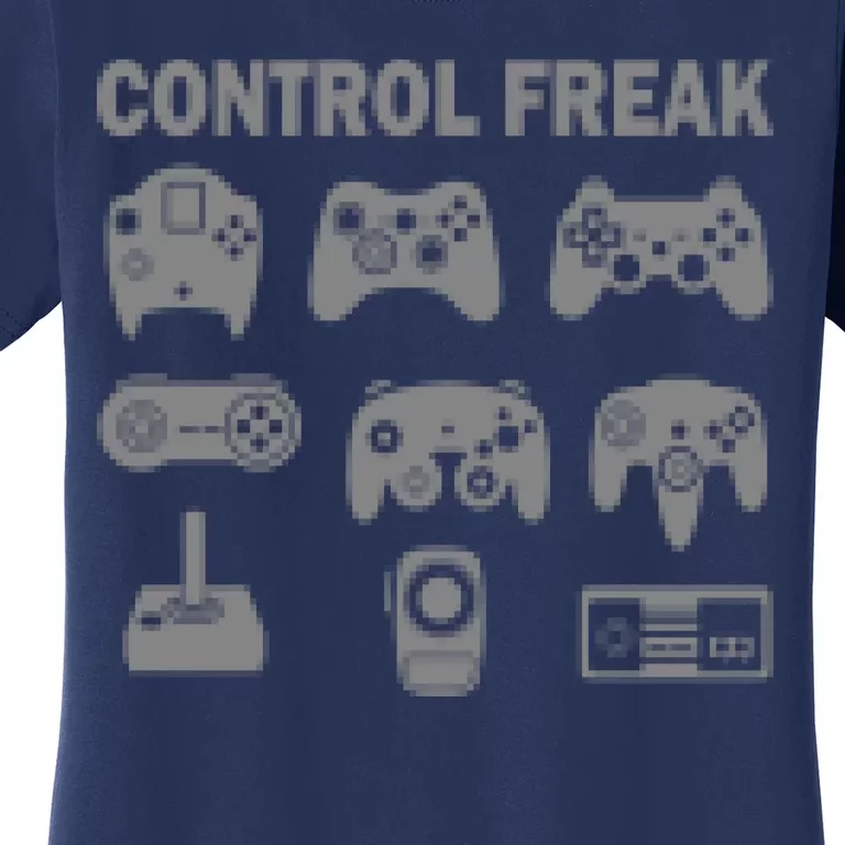 Retro Control Freak 8 Bit Gamer Women's T-Shirt