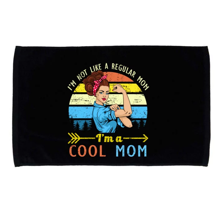 Retro Cool Mom Microfiber Hand Towel