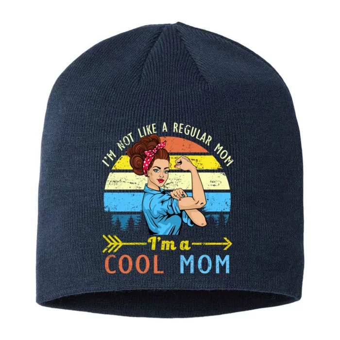 Retro Cool Mom 8 1/2in Sustainable Knit Beanie