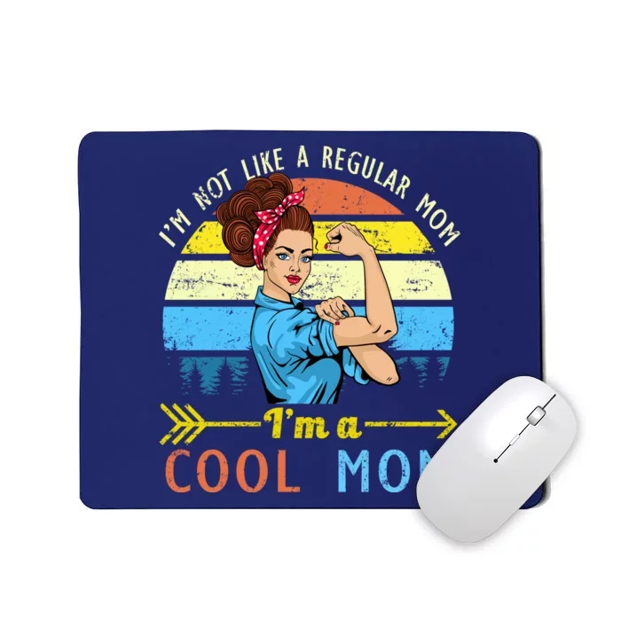 Retro Cool Mom Mousepad