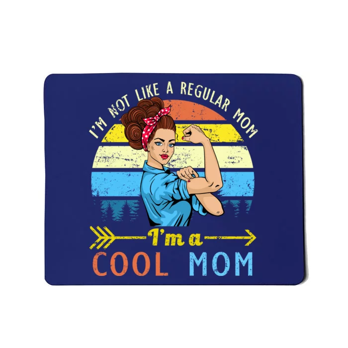 Retro Cool Mom Mousepad