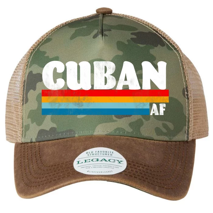 Retro Cuban AF Legacy Tie Dye Trucker Hat