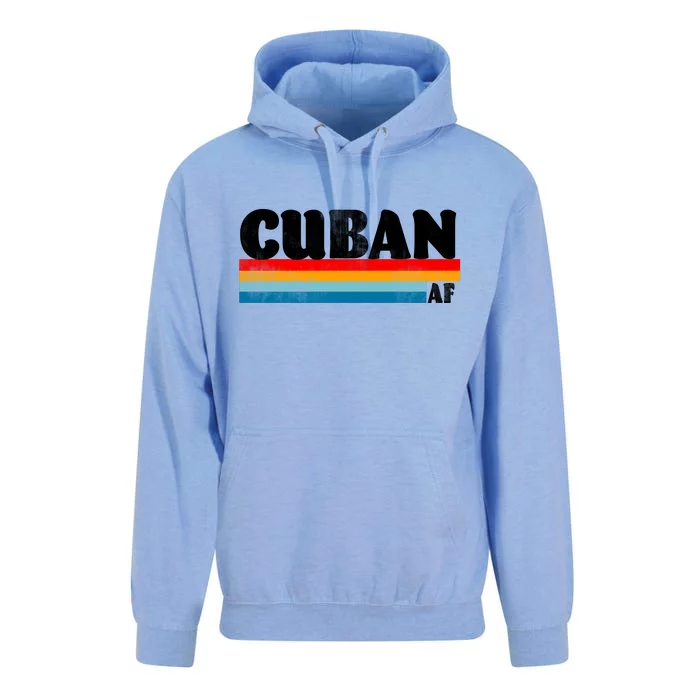 Retro Cuban AF Unisex Surf Hoodie