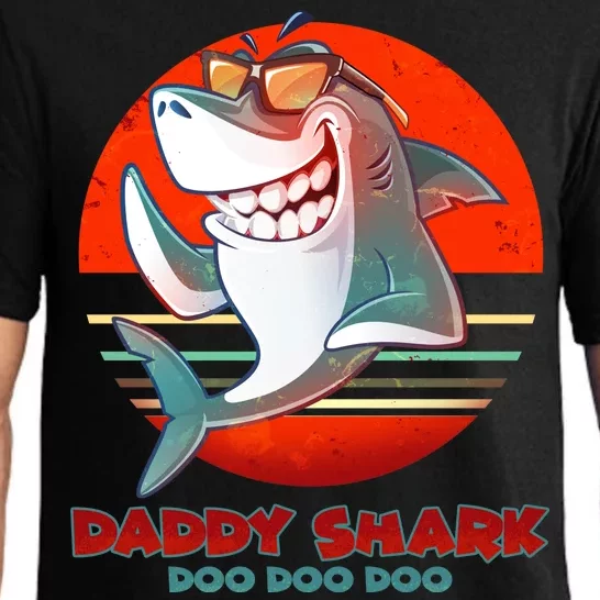 Retro Daddy Shark Doo Doo Doo Pajama Set