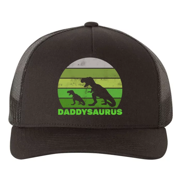 Retro Daddysaurus Yupoong Adult 5-Panel Trucker Hat