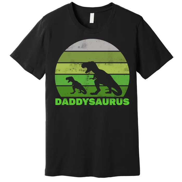 Retro Daddysaurus Premium T-Shirt