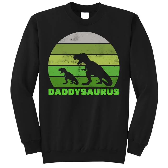 Retro Daddysaurus Tall Sweatshirt