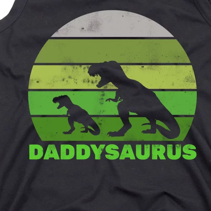 Retro Daddysaurus Tank Top