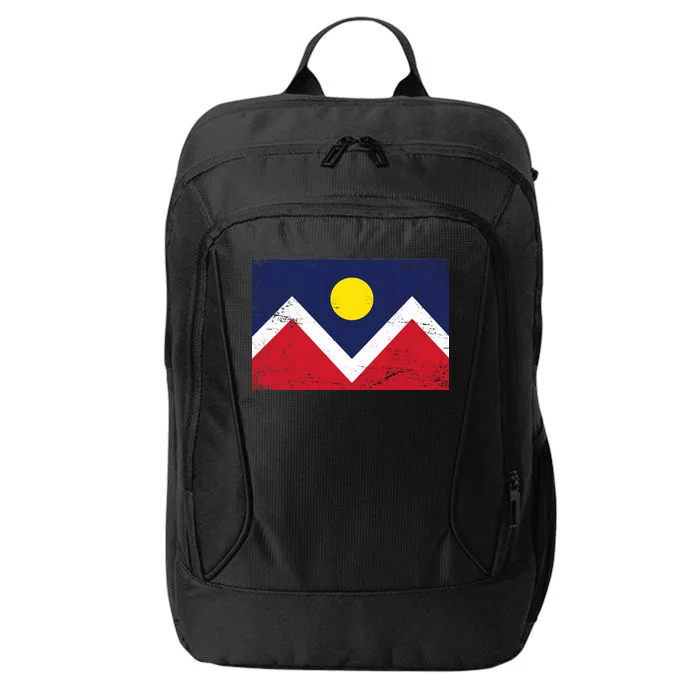 Retro Denver Colorado Flag City Backpack