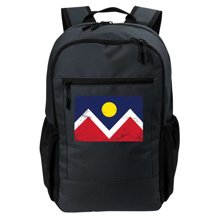 Retro Denver Colorado Flag Daily Commute Backpack