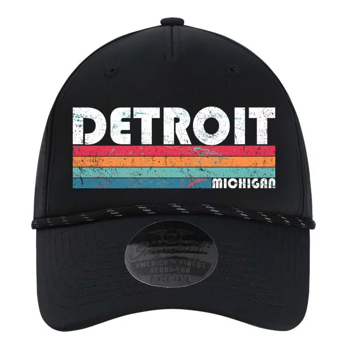 Retro Detroit Michigan Performance The Dyno Cap