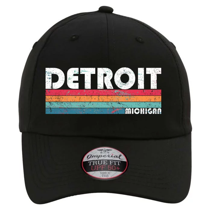 Retro Detroit Michigan The Original Performance Cap