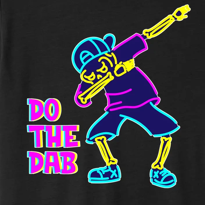 Retro Do the Dab Neon Skeleton ChromaSoft Performance T-Shirt