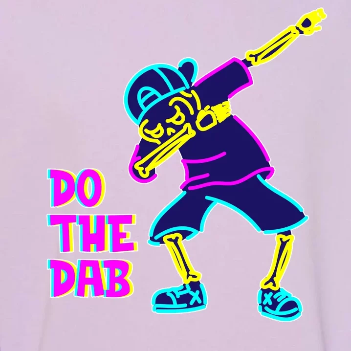 Retro Do the Dab Neon Skeleton Garment-Dyed Sweatshirt