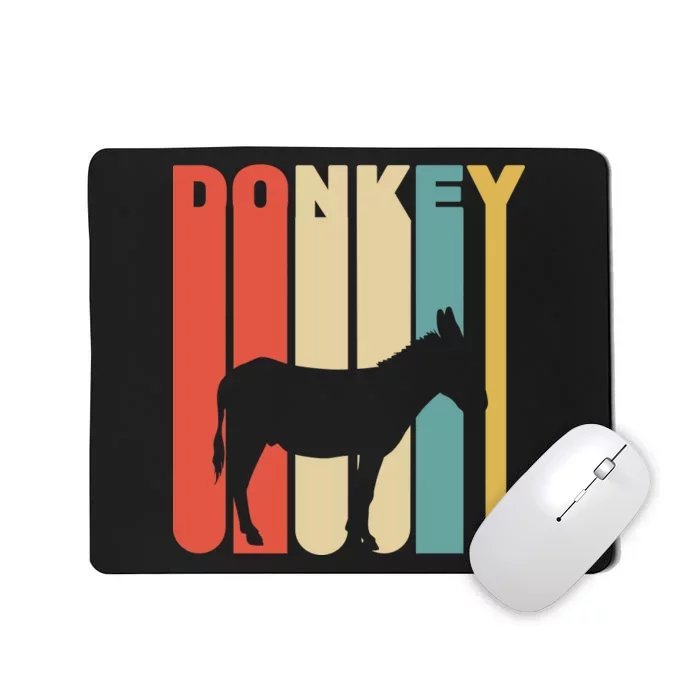 Retro Donkey Logo Mousepad