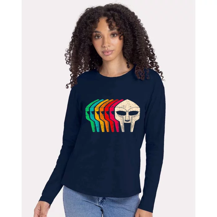 Retro Doom Womens Cotton Relaxed Long Sleeve T-Shirt