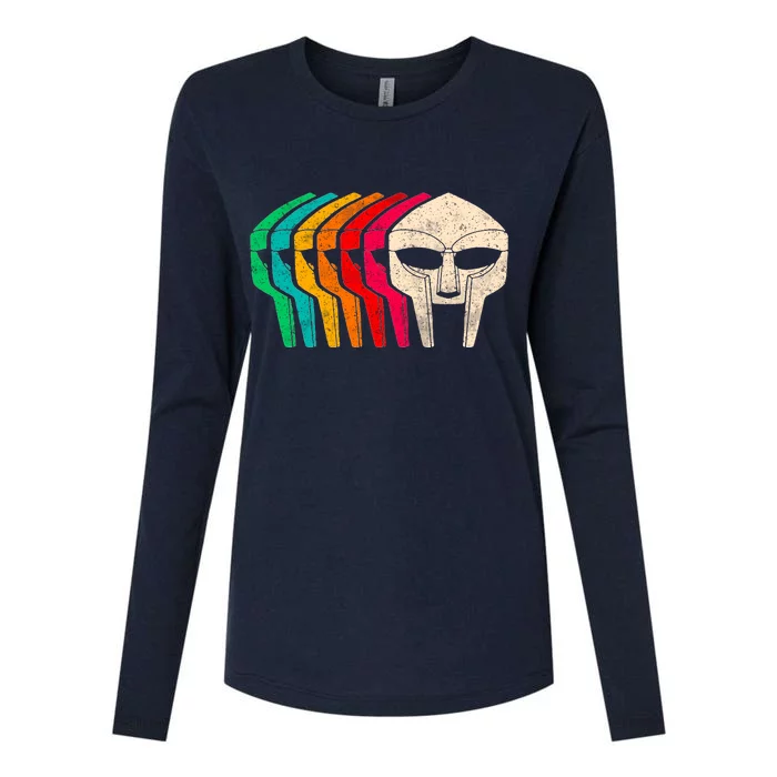 Retro Doom Womens Cotton Relaxed Long Sleeve T-Shirt