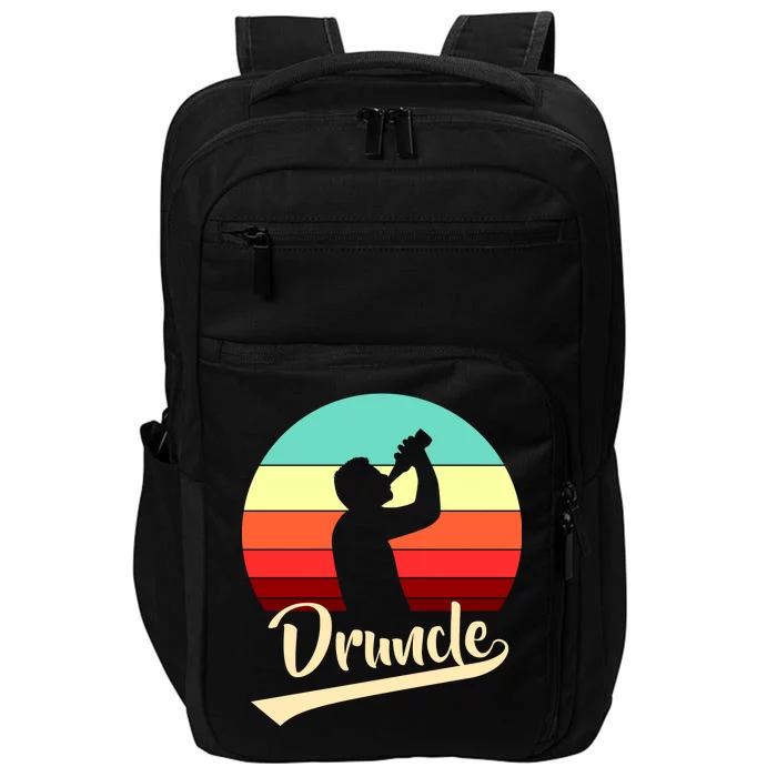 Retro Druncle Logo Impact Tech Backpack