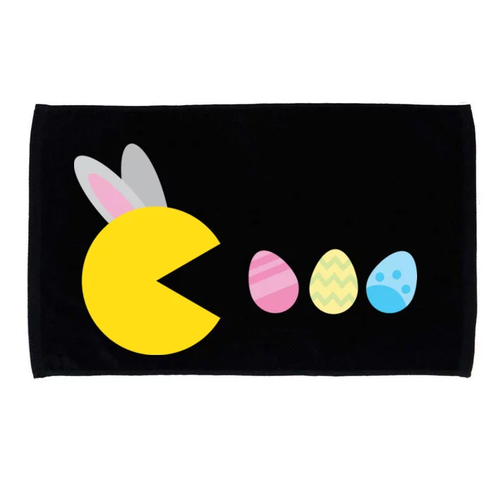 Retro Easter Egg Hunt Game Microfiber Hand Towel