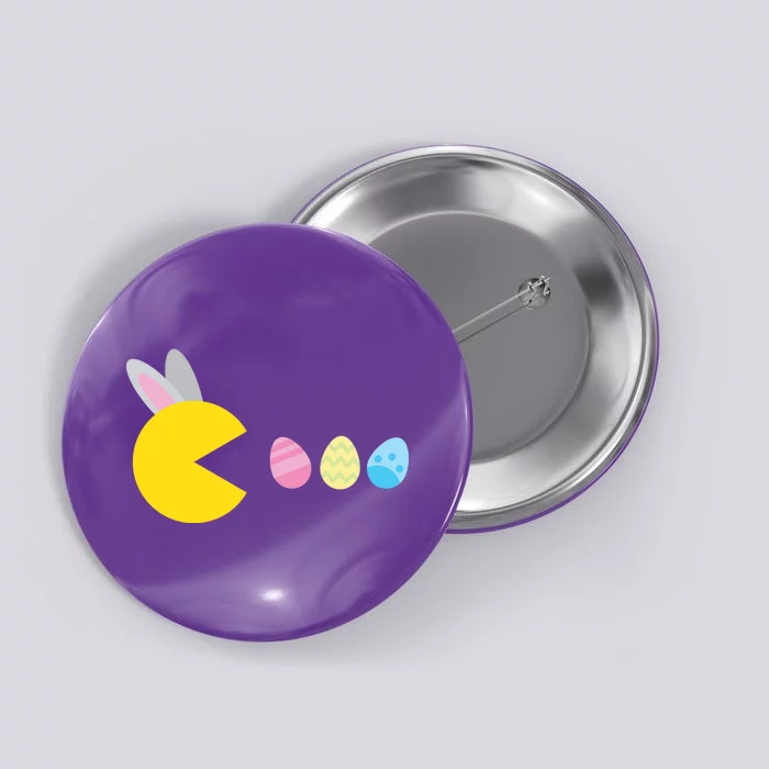 Retro Easter Egg Hunt Game Button