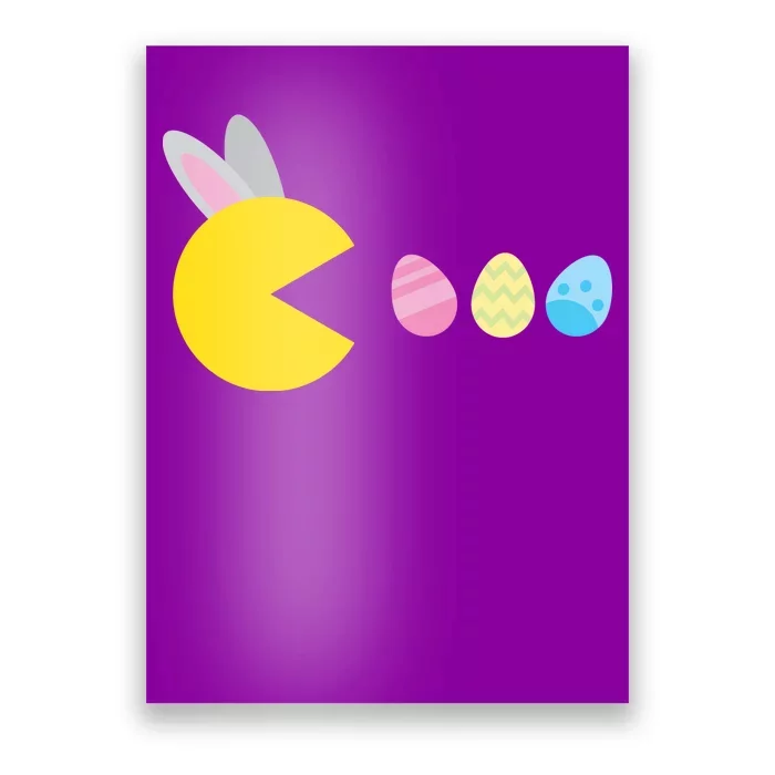 Retro Easter Egg Hunt Game Poster