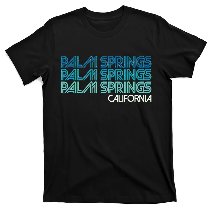 Retro Eighties Palm Springs California T-Shirt