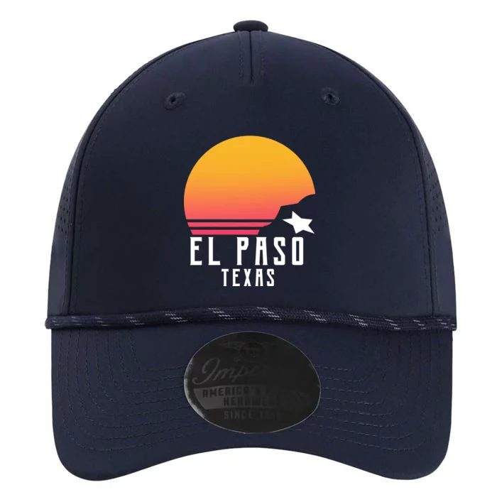 Retro El Paso Texas Sunset Performance The Dyno Cap