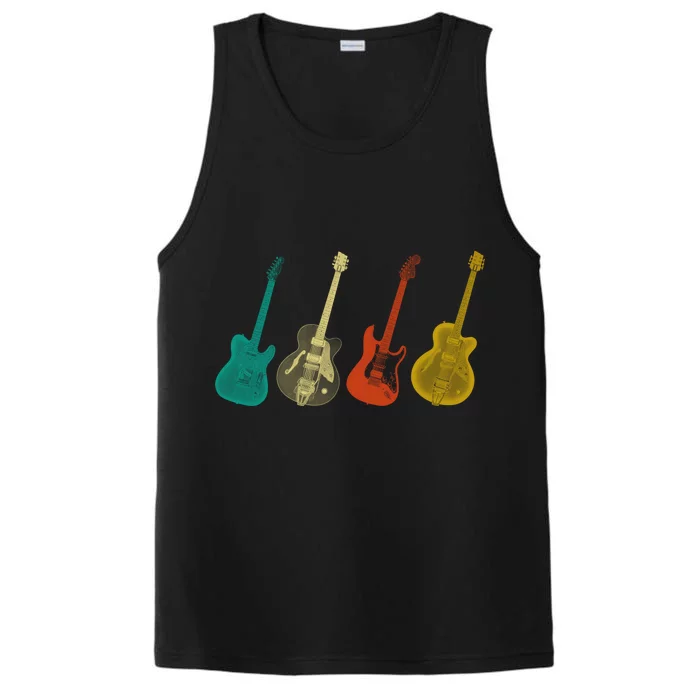 Retro Electric Guitar Performance Tank