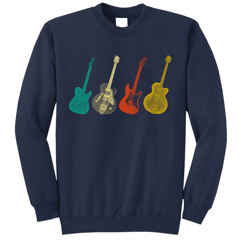 Retro Electric Guitar Sweatshirt