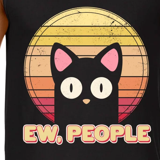 Retro Ew People Funny Cat Comfort Colors® Tank Top