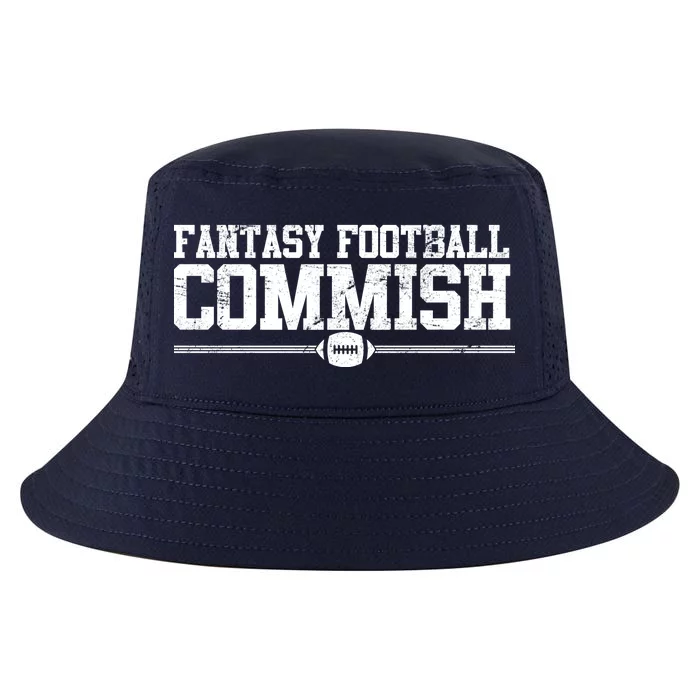 Retro Fantasy Football Commish Funny Sports Cool Comfort Performance Bucket Hat