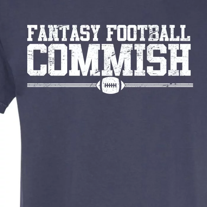 Retro Fantasy Football Commish Funny Sports Garment-Dyed Heavyweight T-Shirt