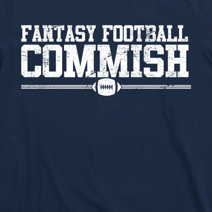 Retro Fantasy Football Commish Funny Sports T-Shirt | TeeShirtPalace