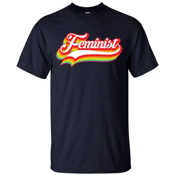 Retro Feminist Logo Tall T-Shirt